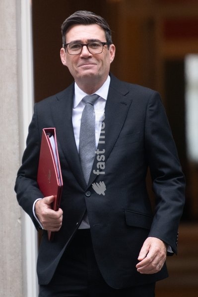 British Prime Minister Andy Burnham departs for PMQs at Downing Street in London, England, UK on Wednesday 21 October, 2026