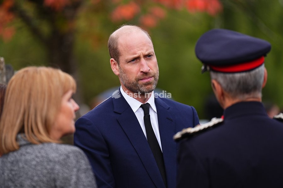 The Prince of Wales at a commemoration event at Aberfan Memorial Garden, where survivors, bereaved parents and members of the community are paying tribute to the 144 people who lost their lives in the Aberfan disaster on October 21 1966. Picture date: Wednesday October 21, 2026