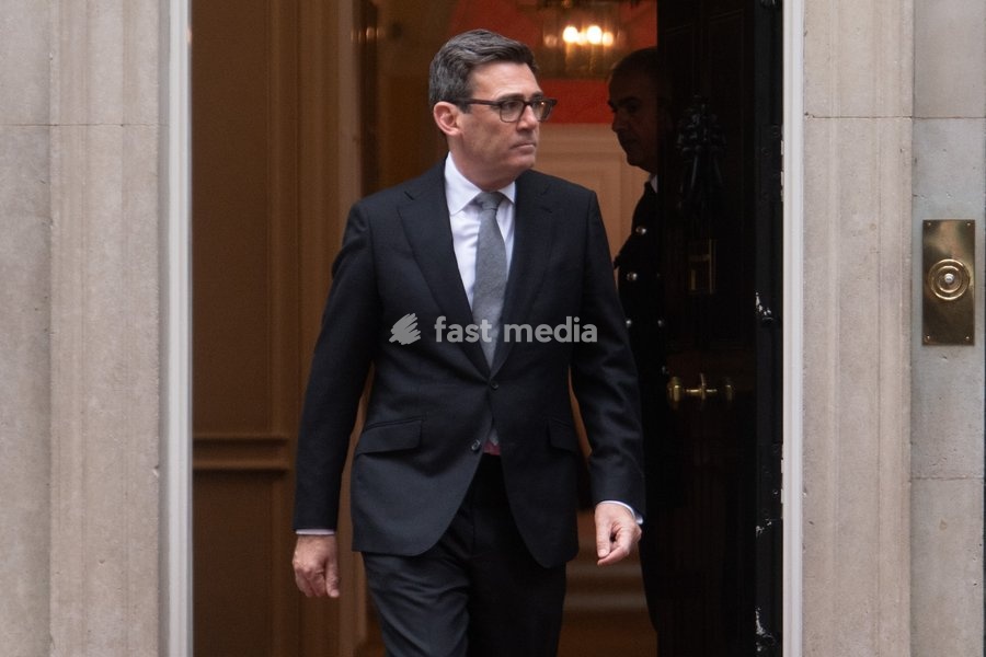 Haitham bin Tarik Al Said - Sultan Of Oman arrives for a bilateral meeting with British Prime Minister Andy Burnham as part of a State Visit in Downing Street, London, England, UK on Wednesday 21 October, 2026