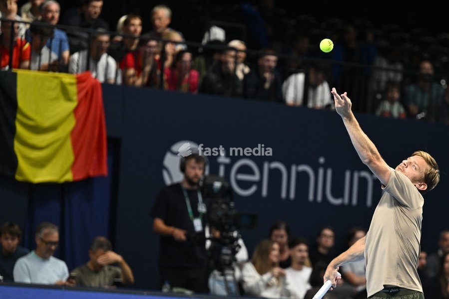 Belgian David Goffin pictured during the European Open ATP tennis tournament in Brussels, on Wednesday 21 October 2026. This year's edition of the tournament is taking place from 17 to 25 October