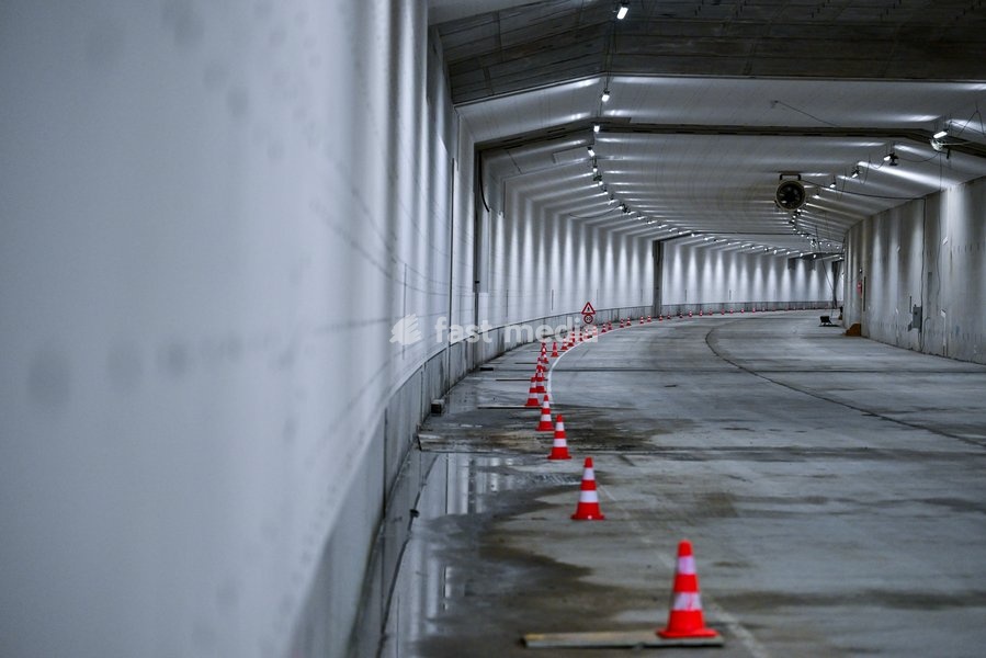 Illustration picture taken during a royal visit to the Oosterweel construction site on Wednesday 21 October 2026 in Antwerp. The 'Oosterweelverbinding' is a major infrastructure and urban renewal project designed to close the northern section of the Antwerp Ring Road (R1)