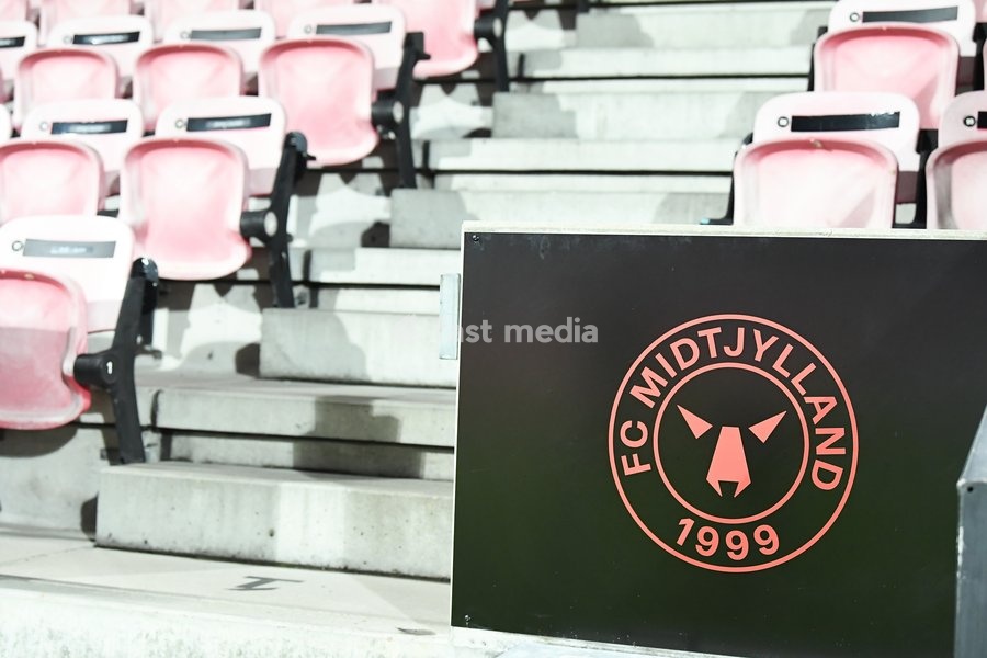 The stadium pictured during a training session of Belgian soccer team Sint-Truidense VV, Wednesday 21 October 2026 in Herning, Denmark, in preparation of tomorrow's game against Danish FC Midtjylland on the second day of the UEFA Conference League league phase
