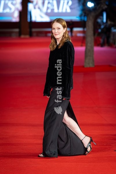 Julianne Moore attends the “The Debut” red carpet during the 21st Rome Film Festival at Auditorium Parco Della Musica in Rome, Italy on 21 October 2026