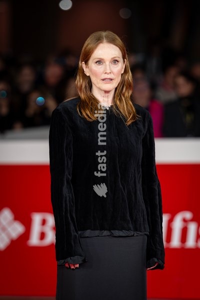 Julianne Moore attends the “The Debut” red carpet during the 21st Rome Film Festival at Auditorium Parco Della Musica in Rome, Italy on 21 October 2026