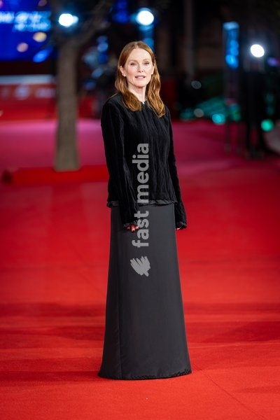 Julianne Moore attends the “The Debut” red carpet during the 21st Rome Film Festival at Auditorium Parco Della Musica in Rome, Italy on 21 October 2026