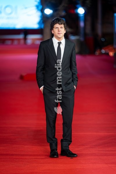 Jesse Eisenberg attends the “The Debut” red carpet during the 21st Rome Film Festival at Auditorium Parco Della Musica in Rome, Italy on 21 October 2026