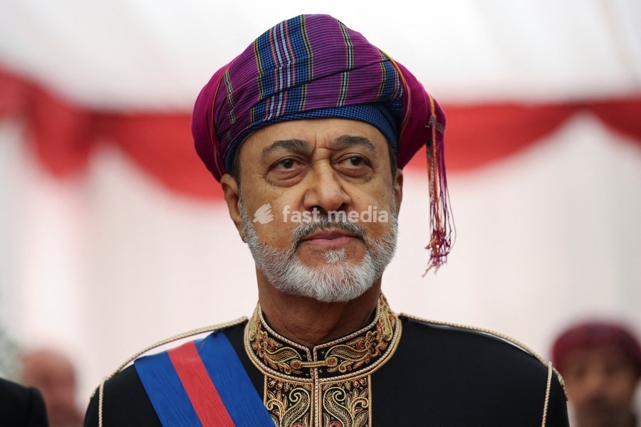 Oman's Sultan Haitham bin Tariq attends Guildhall State Banquet in London
