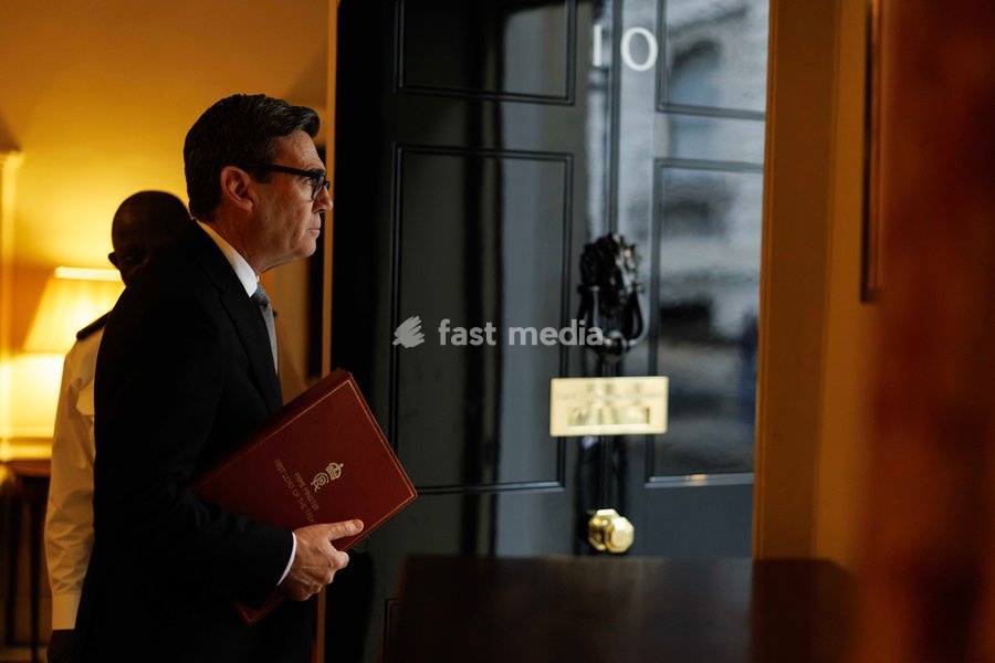 Prime Minister Andy Burnham leaves for PMQs