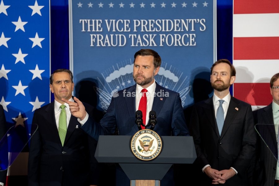 Vice President JD Vance delivers remarks to the Vice President’s Fraud Task Force at the FBI field office in Cincinnati, Ohio on Wednesday, October 21, 2026