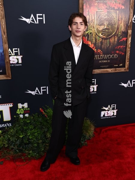 Jacob Tremblay at the 2026 AFI Fest - Opening Night Premiere Screening Of Fathom Entertainment's 'Wildwood' held at the TCL Chinese Theatre IMAX at Ovation Hollywood on October 21, 2026 in Hollywood, Los Angeles, California, United States