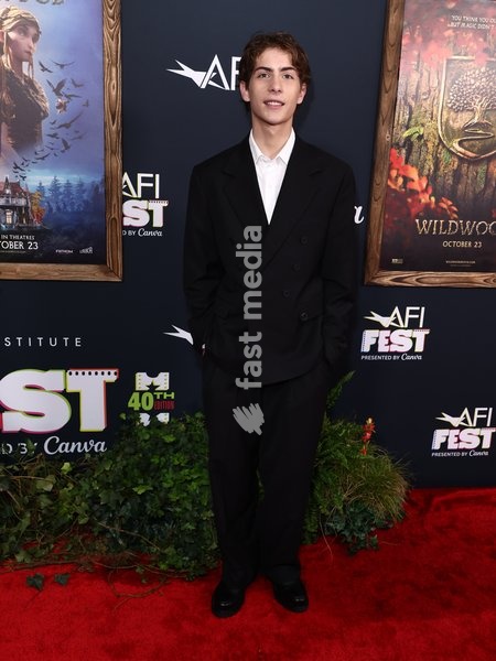 Jacob Tremblay at the 2026 AFI Fest - Opening Night Premiere Screening Of Fathom Entertainment's 'Wildwood' held at the TCL Chinese Theatre IMAX at Ovation Hollywood on October 21, 2026 in Hollywood, Los Angeles, California, United States