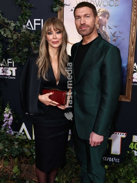 Maryse Knight and Travis Knight at the 2026 AFI Fest - Opening Night Premiere Screening Of Fathom Entertainment's 'Wildwood' held at the TCL Chinese Theatre IMAX at Ovation Hollywood on October 21, 2026 in Hollywood, Los Angeles, California, United States
