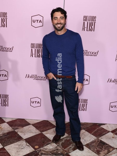 Joey Graziadei at The Hollywood Reporter's Creators A-List Party Presented by United Talent Agency (UTA) held at Galerie on Sunset on October 21, 2026 in West Hollywood, Los Angeles, California, United States