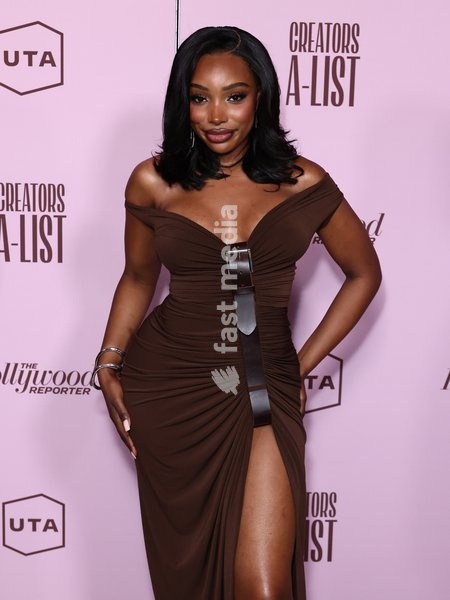 JaNa Craig at The Hollywood Reporter's Creators A-List Party Presented by United Talent Agency (UTA) held at Galerie on Sunset on October 21, 2026 in West Hollywood, Los Angeles, California, United States