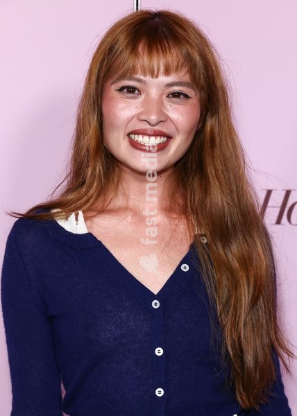 WEST HOLLYWOOD, LOS ANGELES, CALIFORNIA, USA - OCTOBER 21: Mina Le arrives at The Hollywood Reporter (THR) Creators A-List Party Presented by United Talent Agency (UTA) held at Galerie on Sunset on October 21, 2026 in West Hollywood, Los Angeles, California, United States