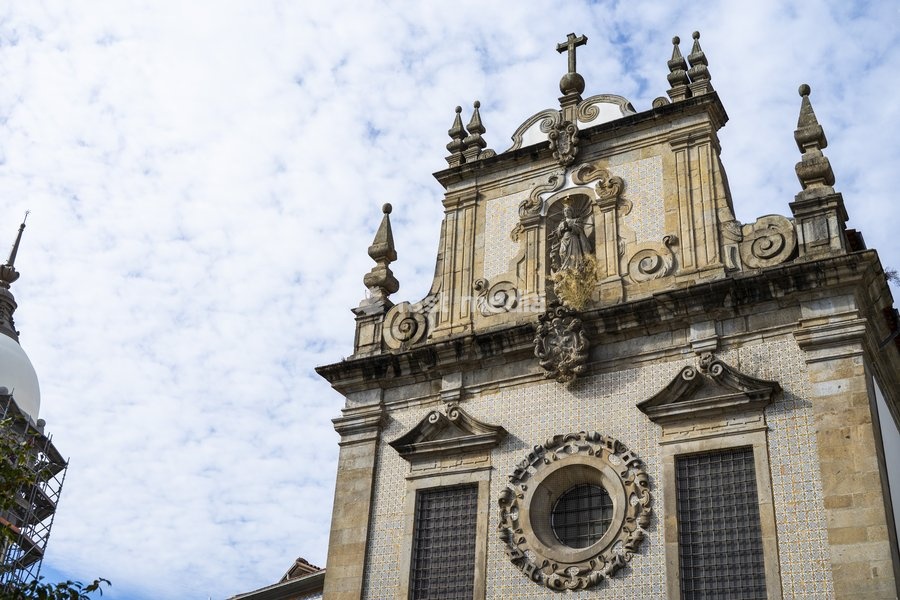 This photo shows a tour of the city of Braga ahead of a soccer game between Portuguese SC Braga and Belgian soccer team KAA Gent, Thursday 22 October 2026 in Braga, Portugal, the second match in the UEFA Conference League league phase