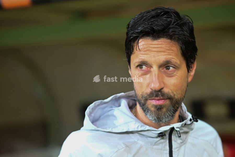 Anderlecht's head coach Vitor Bruno pictured before a soccer game between Polish Jagiellonia Bialystok and Belgian RSC Anderlecht, Thursday 22 October 2026 in Bialystok, Poland, on day three of the UEFA Europa League league phase