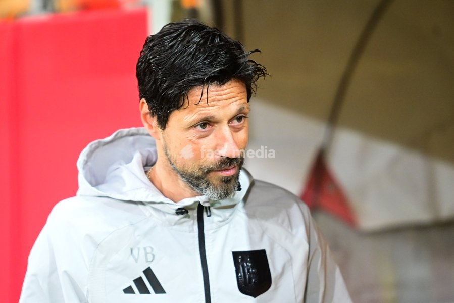 Anderlecht's head coach Vitor Bruno pictured before a soccer game between Polish Jagiellonia Bialystok and Belgian RSC Anderlecht, Thursday 22 October 2026 in Bialystok, Poland, on day three of the UEFA Europa League league phase