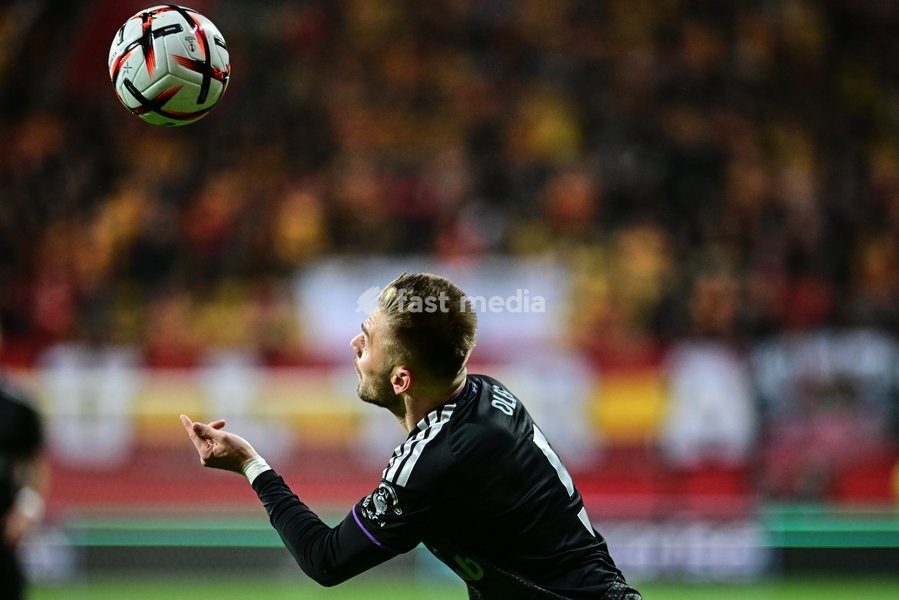 Anderlecht's Oleg Reabciuk is pictured in action during a soccer game between Polish Jagiellonia Bialystok and Belgian RSC Anderlecht, Thursday 22 October 2026 in Bialystok, Poland, on day three of the UEFA Europa League league phase
