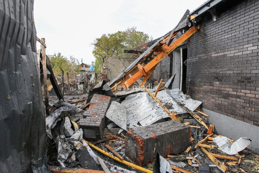 Russian army attacks residential area in Dnipro