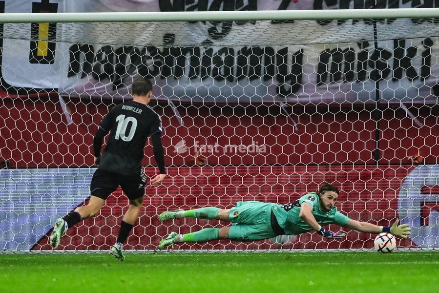 Anderlecht's Marten Winkler scores a goal during a soccer game between Polish Jagiellonia Bialystok and Belgian RSC Anderlecht, Thursday 22 October 2026 in Bialystok, Poland, on day three of the UEFA Europa League league phase