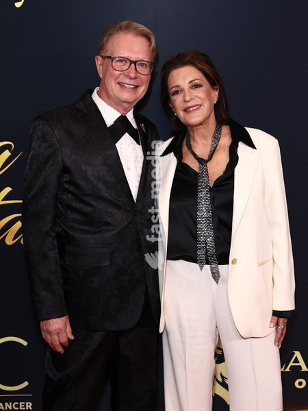 Vincent Paterson and Julie McDonald at Dancers Against Cancer's 2026 Gala Of The Stars held at The Beverly Hilton Hotel on October 22, 2026 in Beverly Hills, Los Angeles, California, United States