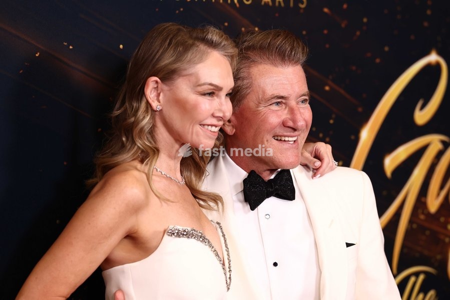 Kym Johnson and Robert Herjavec at Dancers Against Cancer's 2026 Gala Of The Stars held at The Beverly Hilton Hotel on October 22, 2026 in Beverly Hills, Los Angeles, California, United States