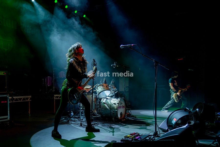 Yee Loi performing live at o2 Shepherd’s Bush Empire supporting Transvision Vamp on October 22, 2026 in London, England