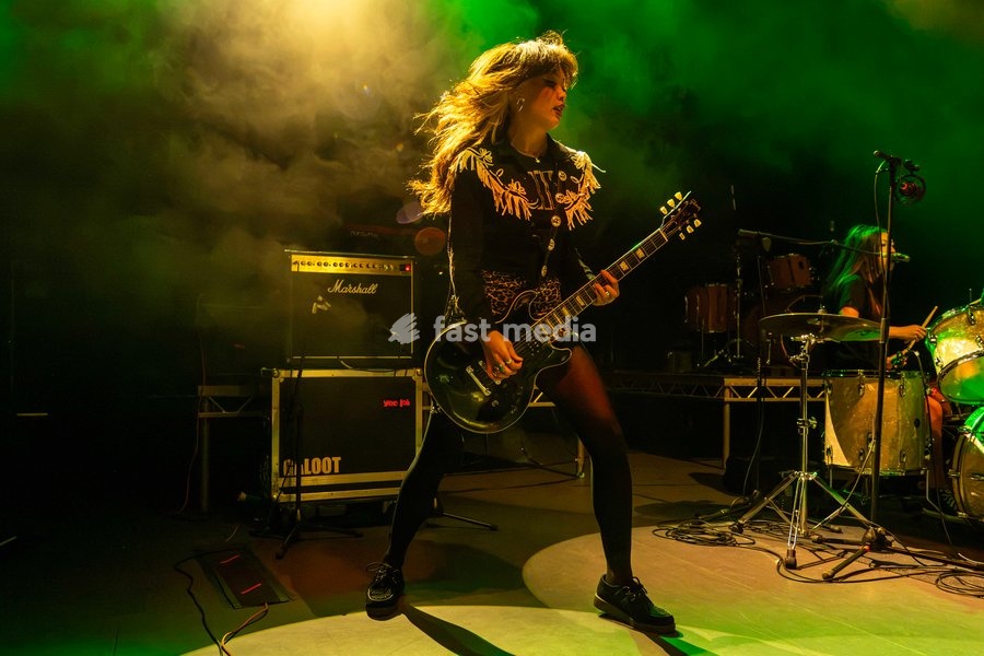 Yee Loi performing live at o2 Shepherd’s Bush Empire supporting Transvision Vamp on October 22, 2026 in London, England