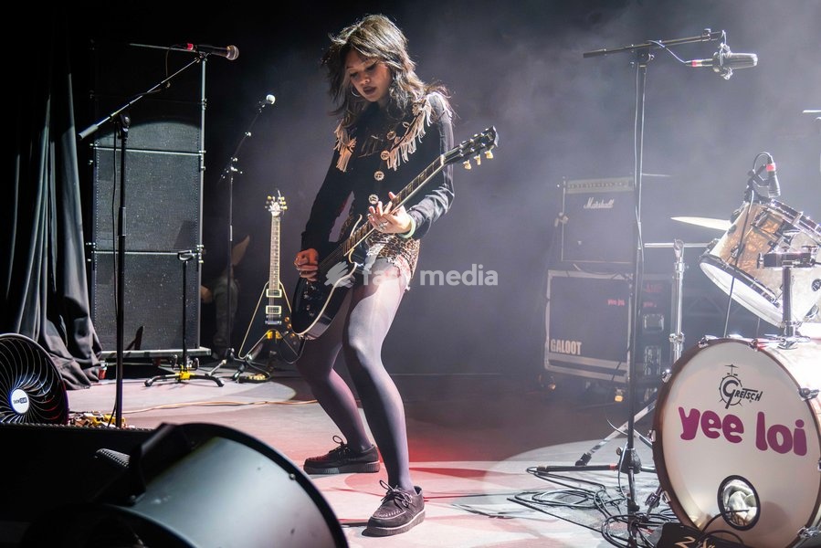 Yee Loi performing live at o2 Shepherd’s Bush Empire supporting Transvision Vamp on October 22, 2026 in London, England