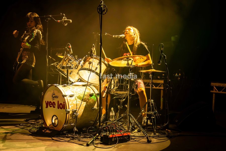 Yee Loi performing live at o2 Shepherd’s Bush Empire supporting Transvision Vamp on October 22, 2026 in London, England