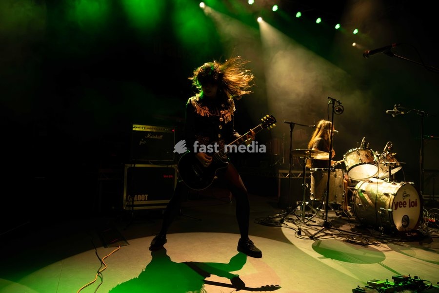 Yee Loi performing live at o2 Shepherd’s Bush Empire supporting Transvision Vamp on October 22, 2026 in London, England
