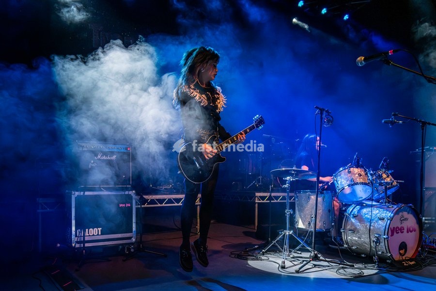 Yee Loi performing live at o2 Shepherd’s Bush Empire supporting Transvision Vamp on October 22, 2026 in London, England