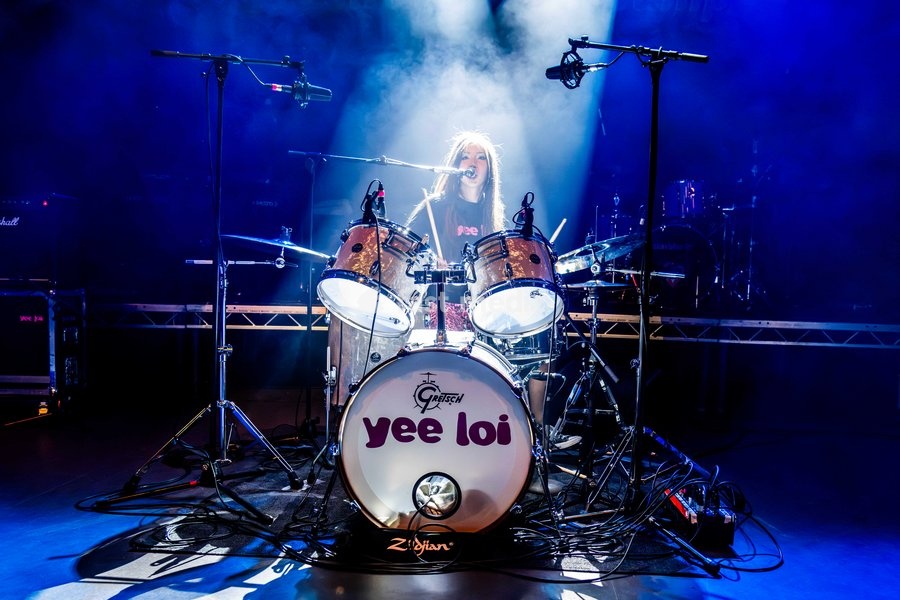 Yee Loi performing live at o2 Shepherd’s Bush Empire supporting Transvision Vamp on October 22, 2026 in London, England