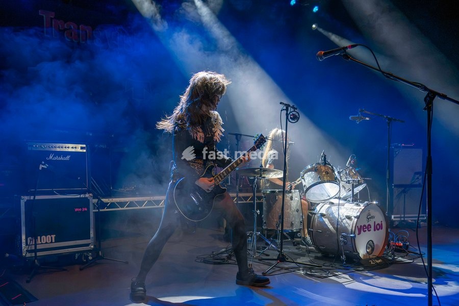 Yee Loi performing live at o2 Shepherd’s Bush Empire supporting Transvision Vamp on October 22, 2026 in London, England