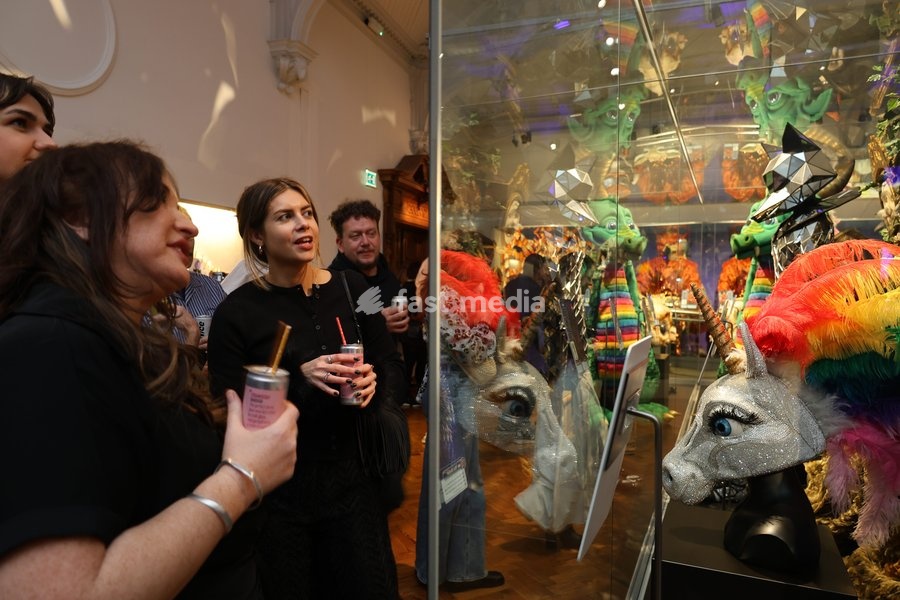 BRIGHTON, ENGLAND - 22 October 2026. Making the Masked Singer media preview at Brighton Museum & Art Gallery in Brighton, England. Some of the most spectacular costumes from TV’s The Masked Singer are coming together for the first time this autumn in a major new exhibition celebrating the…