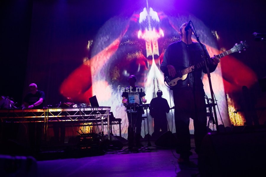 (L-R) - Chris Watson and lead singer Stephen Mallinder of English band Cabaret Voltaire performs at The Roundhouse, London, England, UK on Thursday 22 October 2026 as part of their Final Tour