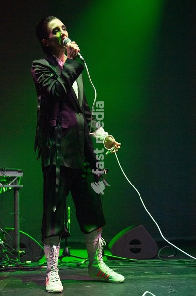 Gazelle Twin (born Elizabeth Bernholz) supports Cabaret Voltaire at The Roundhouse, London, England, UK on Thursday 22 October 2026 as part of Cabaret Voltaire's Final Tour
