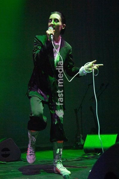 Gazelle Twin (born Elizabeth Bernholz) supports Cabaret Voltaire at The Roundhouse, London, England, UK on Thursday 22 October 2026 as part of Cabaret Voltaire's Final Tour