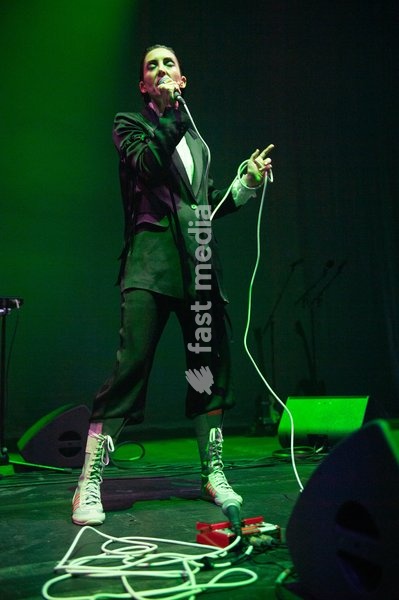 Gazelle Twin (born Elizabeth Bernholz) supports Cabaret Voltaire at The Roundhouse, London, England, UK on Thursday 22 October 2026 as part of Cabaret Voltaire's Final Tour