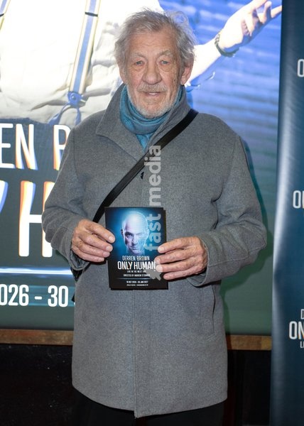 Sir Ian McKellen attends "Derren Brown: Only Human“ West End Premiere at The Apollo Theatre, Shaftesbury Avenue in London, England. UK. Thursday 22nd October 2026