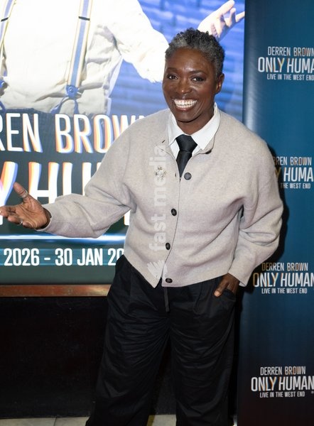 Andi Osho attends "Derren Brown: Only Human“ West End Premiere at The Apollo Theatre, Shaftesbury Avenue in London, England. UK. Thursday 22nd October 2026