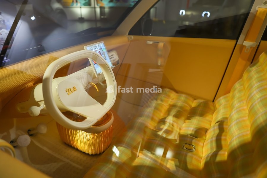 the presentation of the new Citroen 2CV concept car, on Friday 23 October 2026 in Bastogne