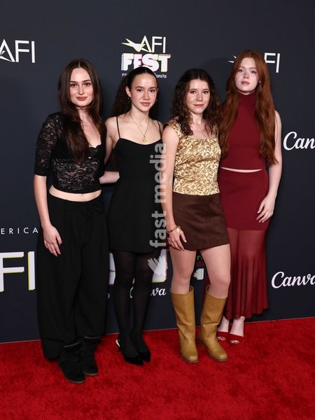Audrey Grace, Chloe Coleman, Katherine Mallen Kupferer and Lucy May Barker at the 2026 AFI (American Film Institute) Fest Presented By Canva - Special Screening Of Independent Film Company's 'Mouse' held at TCL Chinese 6 Theatres at Ovation Hollywood on October 23, 2026 in Hollywood, Los Angeles,…