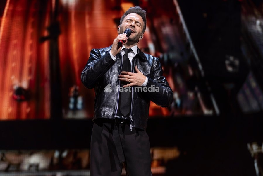 Shane Filan of Westlife performs at Co-Op Live, Manchester, England, 23rd October 2026 as part of the Westlife 25th Anniversary Tour