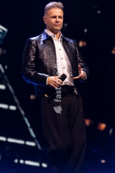 Nicky Byrne of Westlife performs at Co-Op Live, Manchester, England, 23rd October 2026 as part of the Westlife 25th Anniversary Tour
