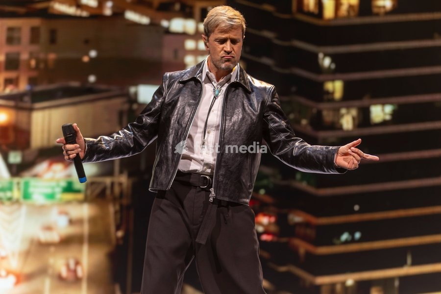 Kian Egan of Westlife performs at Co-Op Live, Manchester, England, 23rd October 2026 as part of the Westlife 25th Anniversary Tour