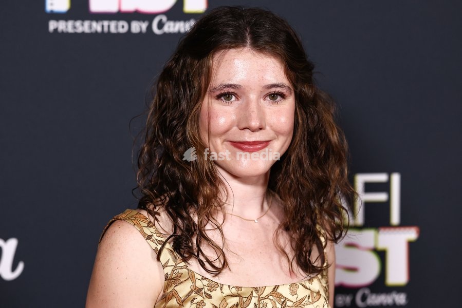 HOLLYWOOD, LOS ANGELES, CALIFORNIA, USA - OCTOBER 23: Katherine Mallen Kupferer arrives at the 2026 AFI (American Film Institute) Fest Presented By Canva - Special Screening Of Independent Film Company's 'Mouse' held at TCL Chinese 6 Theatres at Ovation Hollywood on October 23, 2026 in Hollywood,…