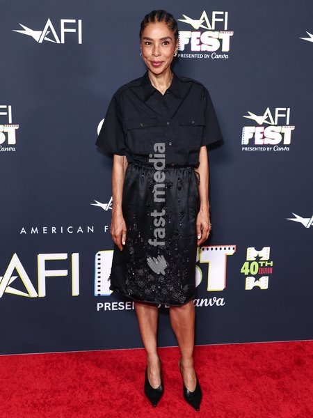 HOLLYWOOD, LOS ANGELES, CALIFORNIA, USA - OCTOBER 23: Sophie Okoneda arrives at the 2026 AFI (American Film Institute) Fest Presented By Canva - Special Screening Of Independent Film Company's 'Mouse' held at TCL Chinese 6 Theatres at Ovation Hollywood on October 23, 2026 in Hollywood, Los Angeles,…
