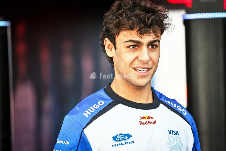 AUSTIN, UNITED STATES - OCTOBER 23: Arvid Lindblad of Great Britain driving the (41) Visa Cash App Racing Bulls F1 Team Racing Bulls VCARB03 on track during first practice of the Formula 1 MSC Cruises United States Grand Prix 2026 at Circuit of the Americas on October 23, 2026 in Austin, United…